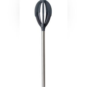 Tovolo Better Batter Tool Charcoal Silicone Batter Whisk Mixer